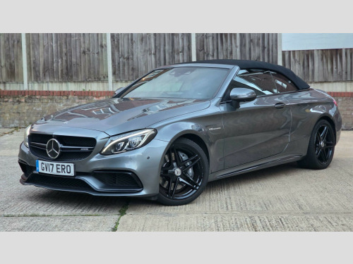 Mercedes-Benz C-Class  4.0 C63 V8 BiTurbo AMG (Premium) Cabriolet SpdS MCT Euro 6 (s/s) 2dr 