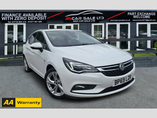 Vauxhall Astra  1.6 SRI CDTI S/S 5d 135 BHP