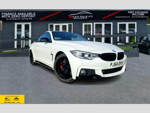 BMW 4 Series  2.0 420D M SPORT 2d 181 BHP