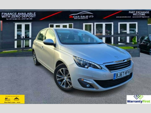 Peugeot 308  1.6 BLUE HDI S/S ALLURE 5d 120 BHP FSH,12 MONTHS M