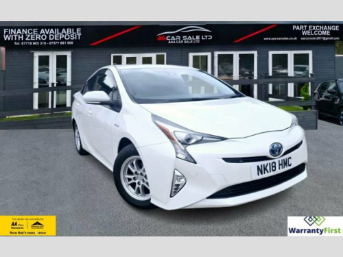 Toyota Prius  1.5 Saloon 4dr Petrol Hybrid CVT (120 g/km, 70 bhp