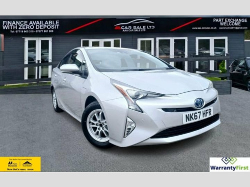 Toyota Prius  1.5 Saloon 4dr Petrol Hybrid CVT (120 g/km, 70 bhp