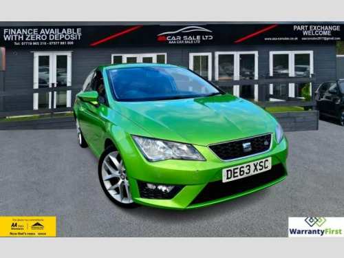 SEAT Leon  1.4 TSI FR Sport Coupe 3dr Petrol Manual Euro 5 (s