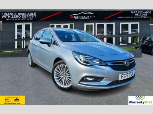 Vauxhall Astra  1.6 CDTi BlueInjection Elite Nav Hatchback 5dr Die