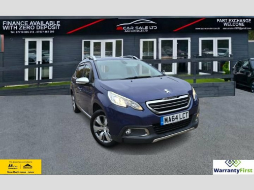 Peugeot 2008 Crossover  1.2 VTi Allure SUV 5dr Petrol Manual Euro 5 (82 ps