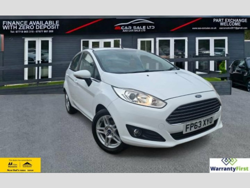 Ford Fiesta  1.25 Zetec Hatchback 5dr Petrol Manual Euro 5 (82 