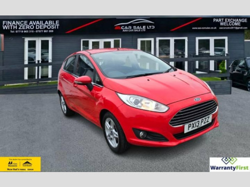 Ford Fiesta  1.25 Zetec Hatchback 5dr Petrol Manual Euro 5 (82 