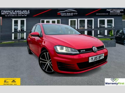 Volkswagen Golf  2.0 TDI BlueMotion Tech GTD Hatchback 5dr Diesel M