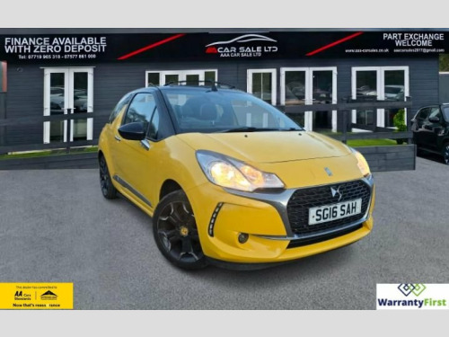 DS DS 3 Cabrio  1.2 PureTech Elegance Cabriolet 2dr Petrol Manual 