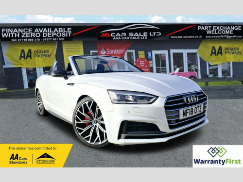 Audi A5  2.0 TDI S line Convertible 2dr Diesel S Tronic Eur