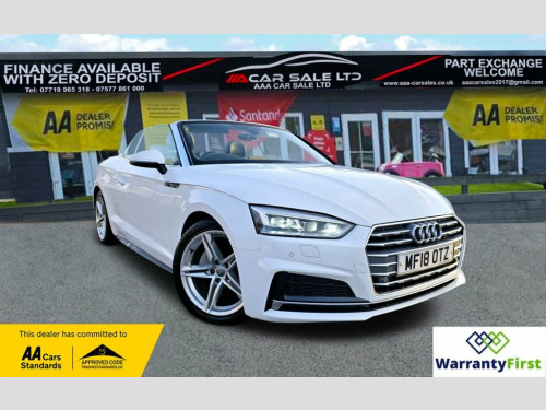 Audi A5  2.0 TDI S line Convertible 2dr Diesel S Tronic Eur