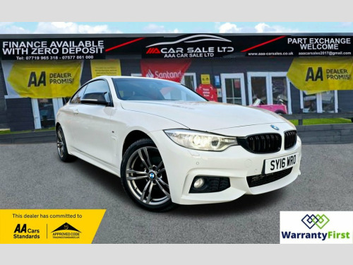 BMW 4 Series  2.0 420d M Sport Coupe 2dr Diesel Auto xDrive Euro