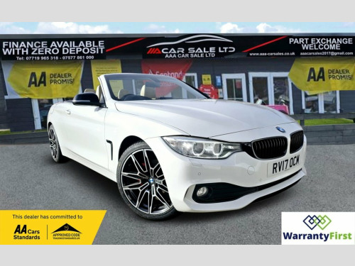 BMW 4 Series  2.0 420d SE Convertible 2dr Diesel Manual Euro 6 (