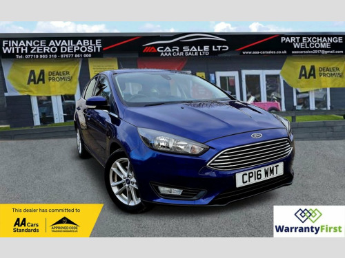 Ford Focus  1.0T EcoBoost Zetec Hatchback 5dr Petrol Manual Eu