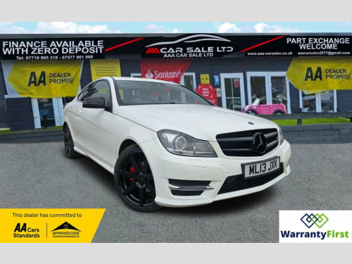 Mercedes-Benz C-Class C220 2.1 C220 CDI BlueEfficiency AMG Sport Coupe 2dr Di