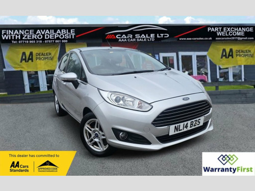 Ford Fiesta  1.25 Zetec Hatchback 5dr Petrol Manual Euro 5 (82 