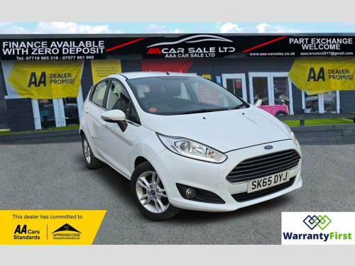 Ford Fiesta  1.0 Zetec Hatchback 5dr Petrol Manual Euro 6 (s/s)