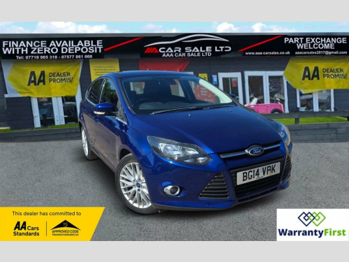 Ford Focus  1.6 Zetec Hatchback 5dr Petrol Manual Euro 5 (105 