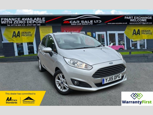 Ford Fiesta  1.25 Zetec Hatchback 5dr Petrol Manual Euro 6 (82 