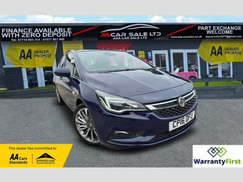 Vauxhall Astra  1.6 CDTi BiTurbo SRi Nav Hatchback 5dr Diesel Manu