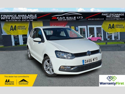 Volkswagen Polo  1.0 BlueMotion Tech Match Hatchback 5dr Petrol Man