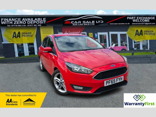 Ford Focus  1.0T EcoBoost Zetec Hatchback 5dr Petrol Manual Eu