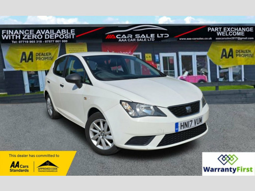 SEAT Ibiza  1.0 SOL Hatchback 5dr Petrol Manual Euro 6 (75 ps)