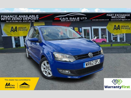 Volkswagen Polo  1.2 Match Hatchback 5dr Petrol Manual Euro 5 (60 p