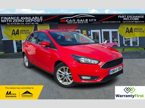 Ford Focus  1.0T EcoBoost Zetec Hatchback 5dr Petrol Manual Eu