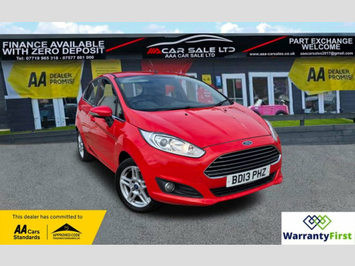 Ford Fiesta  1.0 Zetec Hatchback 5dr Petrol Manual Euro 5 (s/s)