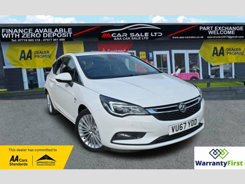 Vauxhall Astra  1.6 CDTi BlueInjection Elite Hatchback 5dr Diesel 