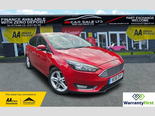 Ford Focus  1.0T EcoBoost Titanium Hatchback 5dr Petrol Manual