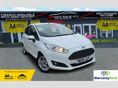 Ford Fiesta  1.25 Zetec Hatchback 5dr Petrol Manual Euro 5 (82 