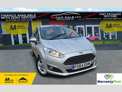 Ford Fiesta  1.25 Zetec Hatchback 5dr Petrol Manual Euro 5 (82 