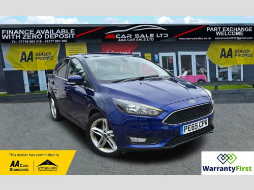 Ford Focus  1.0T EcoBoost Zetec Hatchback 5dr Petrol Manual Eu
