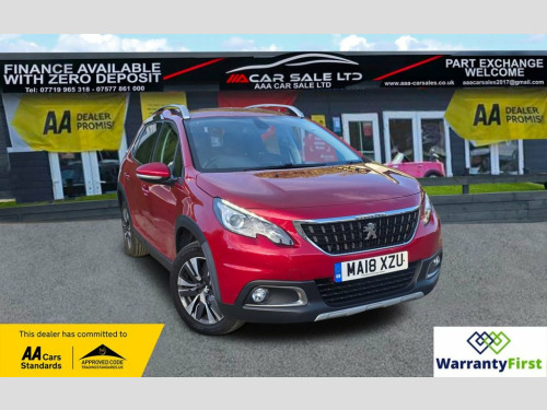 Peugeot 2008 Crossover  1.2 PureTech Allure SUV 5dr Petrol Manual Euro 6 (