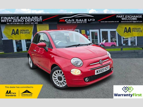 Fiat 500  1.2 Lounge Hatchback 3dr Petrol Manual Euro 6 (s/s