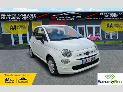 Fiat 500  1.2 Pop Hatchback 3dr Petrol Manual Euro 6 (s/s) (
