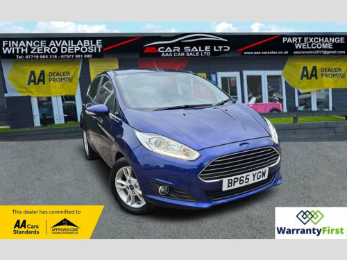 Ford Fiesta  1.25 Zetec Hatchback 5dr Petrol Manual Euro 6 (82 