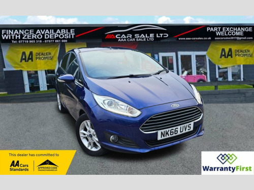 Ford Fiesta  1.25 Zetec Hatchback 5dr Petrol Manual Euro 6 (82 