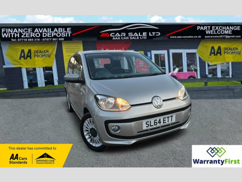 Volkswagen up!  1.0 High up! Hatchback 5dr Petrol ASG Euro 5 (75 p
