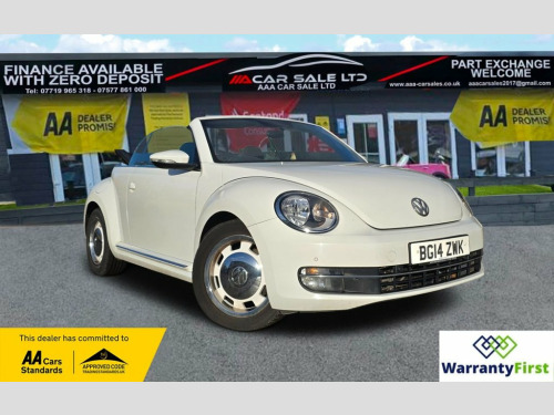 Volkswagen Beetle  1.4 TSI Design Cabriolet 2dr Petrol Manual Euro 5  