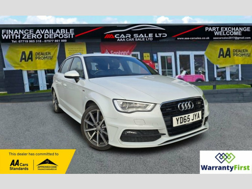 Audi A3  1.8 TFSI S line Sportback 5dr Petrol S Tronic quat