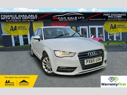 Audi A3  1.6 TDI SE Sportback 5dr Diesel S Tronic Euro 6 (s 