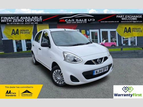 Nissan Micra  1.2 Visia Hatchback 5dr Petrol Manual Euro 5 (80 p
