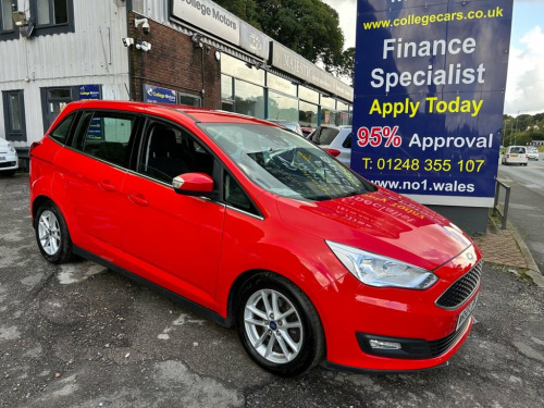 Ford Grand C-MAX  2018/68 1.5 ZETEC 5d 118 BHP 7 Seater, One owner, 