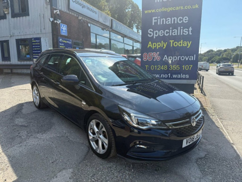 Vauxhall Astra  2018/18 1.4i Turbo SRi Nav Sports Tourer 5dr Petro
