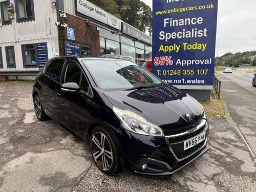 Peugeot 208  2016/66 1.2 PureTech GT Line Hatchback 5dr Petrol 