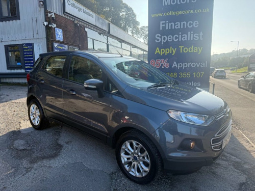 Ford EcoSport  2017/67 1.0T EcoBoost Zetec SUV 5dr Petrol Manual