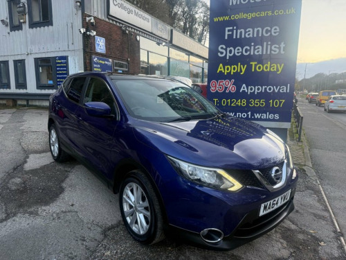 Nissan Qashqai  2014/64 1.5 dCi Acenta Premium SUV 5dr Diesel Manu